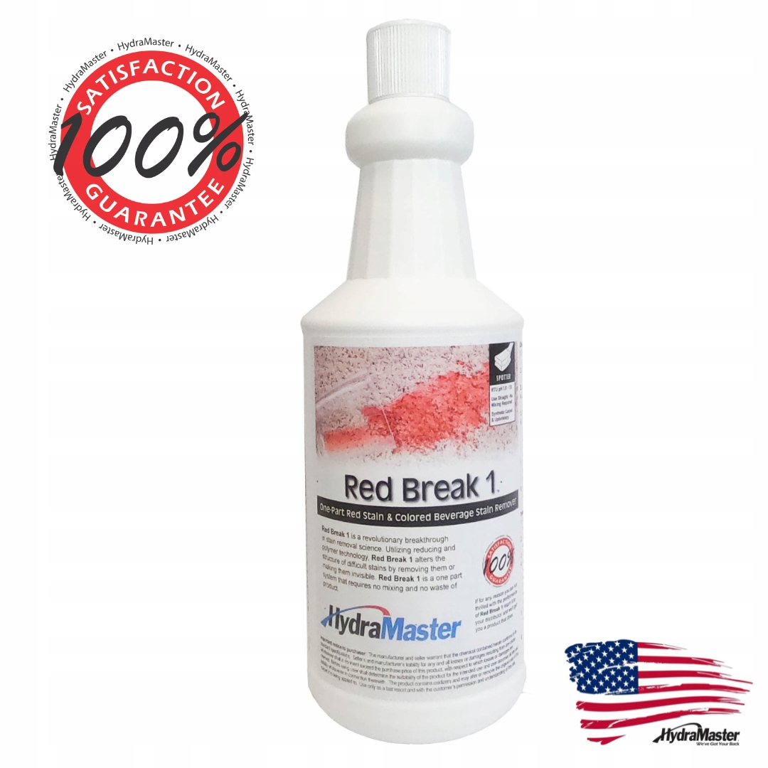 Levně HydraMaster RedBreak 1 – odstraňovač skvrn na potravinářská barviva 946ml