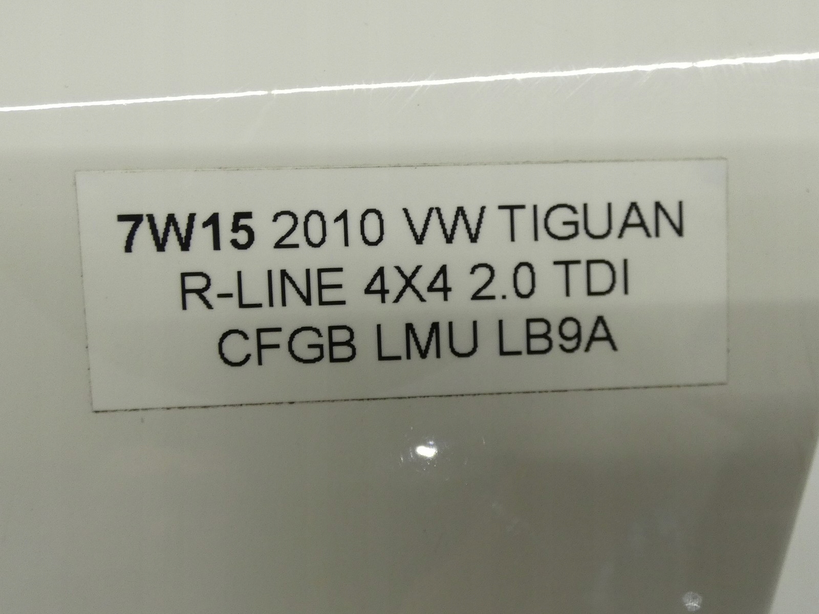 door left front left front VW TIGUAN and 5N 07-16R LB9A