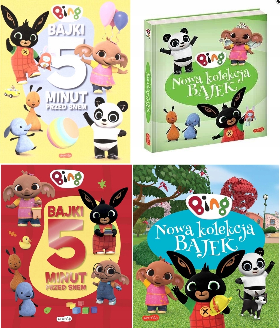 Pakiet Bing Nowa Kolekcja Bajek 1-2 Bajki 5 Minut Przed Snem 1-2-Zdjęcie-0