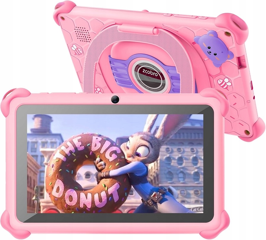 Tablet Zcobro KIDS710 7" 2 Gb różowy