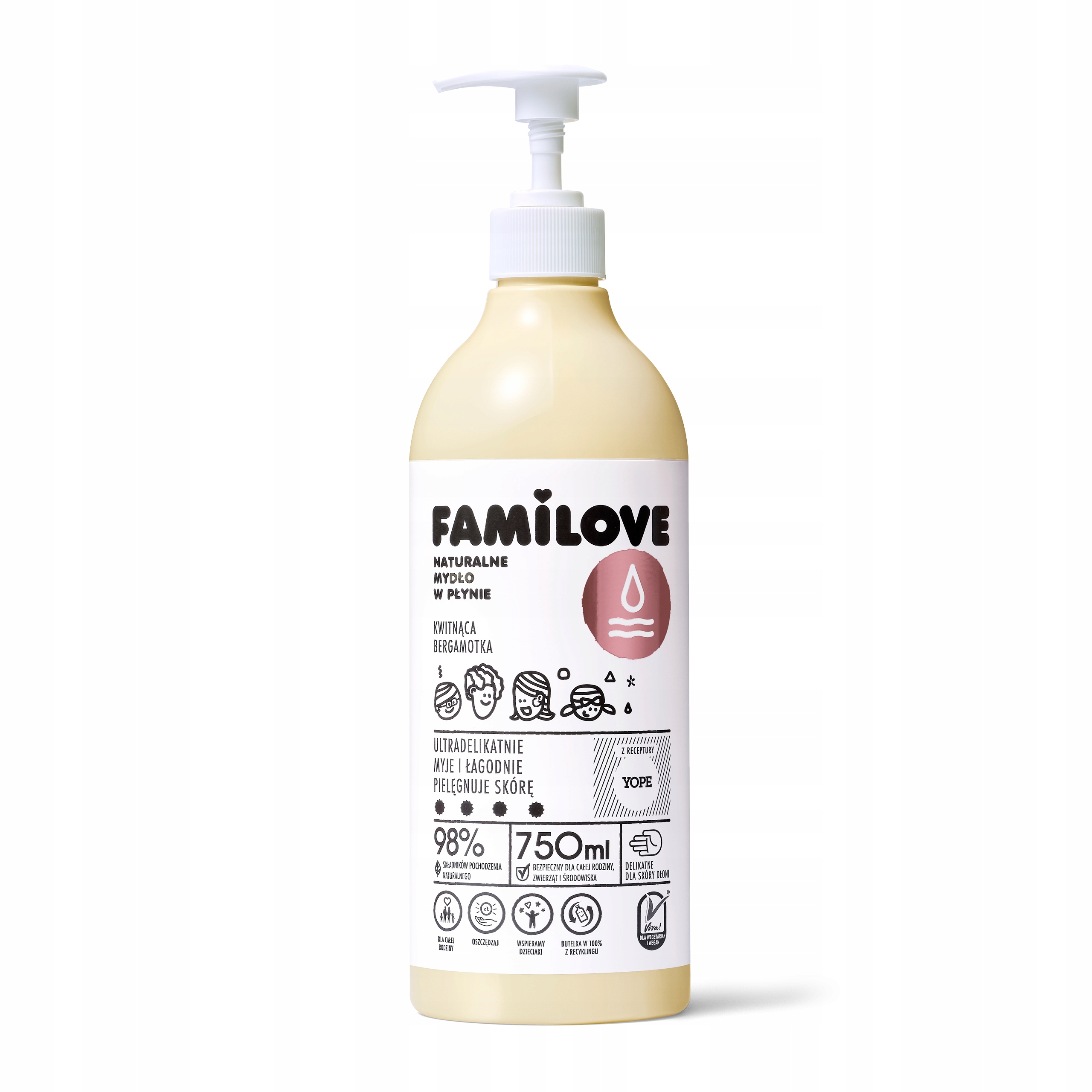 

Yope Mydło w płynie rodzinne Familove 750ml