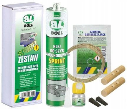 BOLL ZESTAW DO MONTAŻU SZYB SAMOCHODOWYCH SPRINT Producent Boll