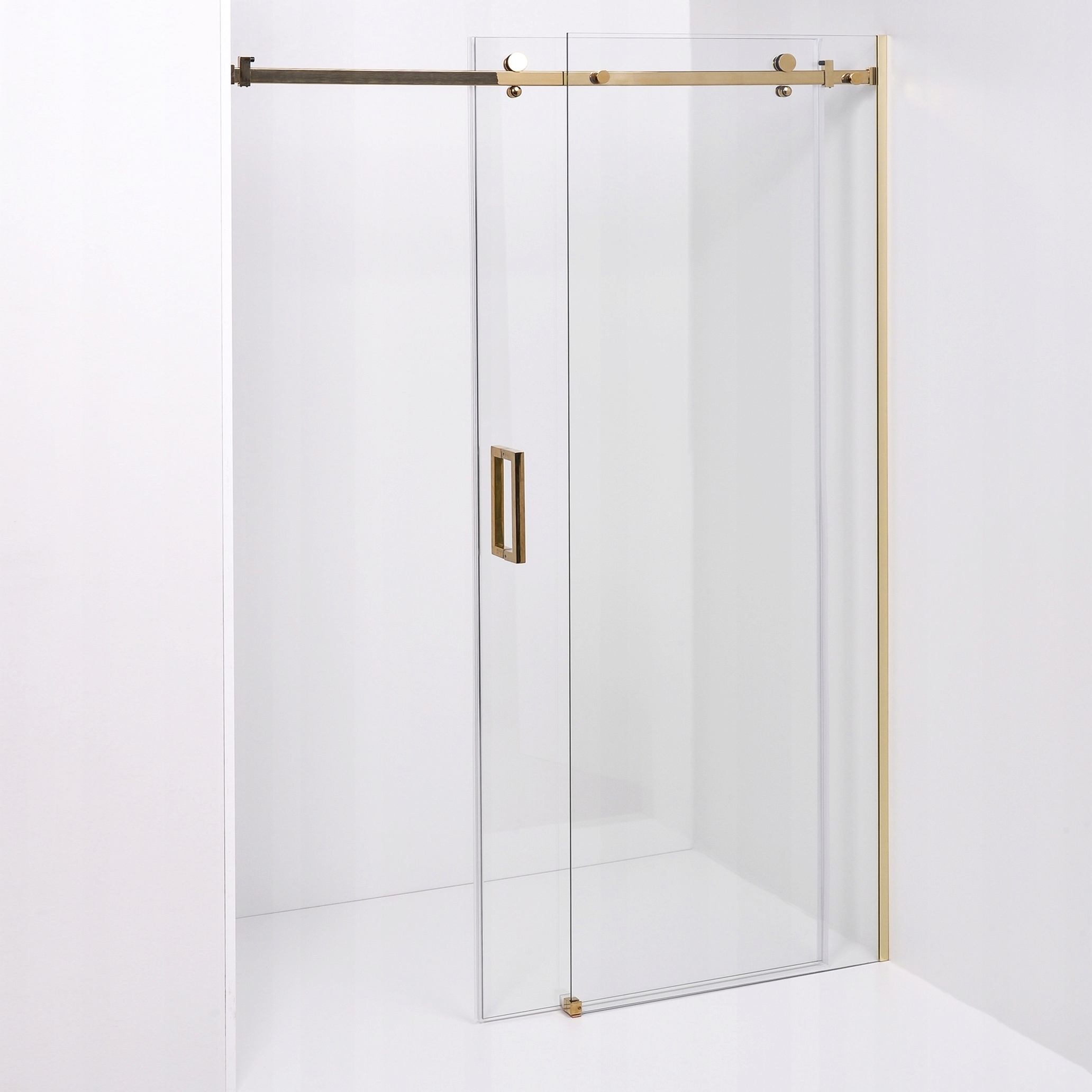 Złote Drzwi Prysznicowe Przesuwne 8mm D20 140cm EAN (GTIN) 5905487301426