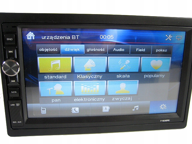 GPS навігаційне Радіо 2 DIN + MIC VW GOLF 5 6 POLO Maps Update none