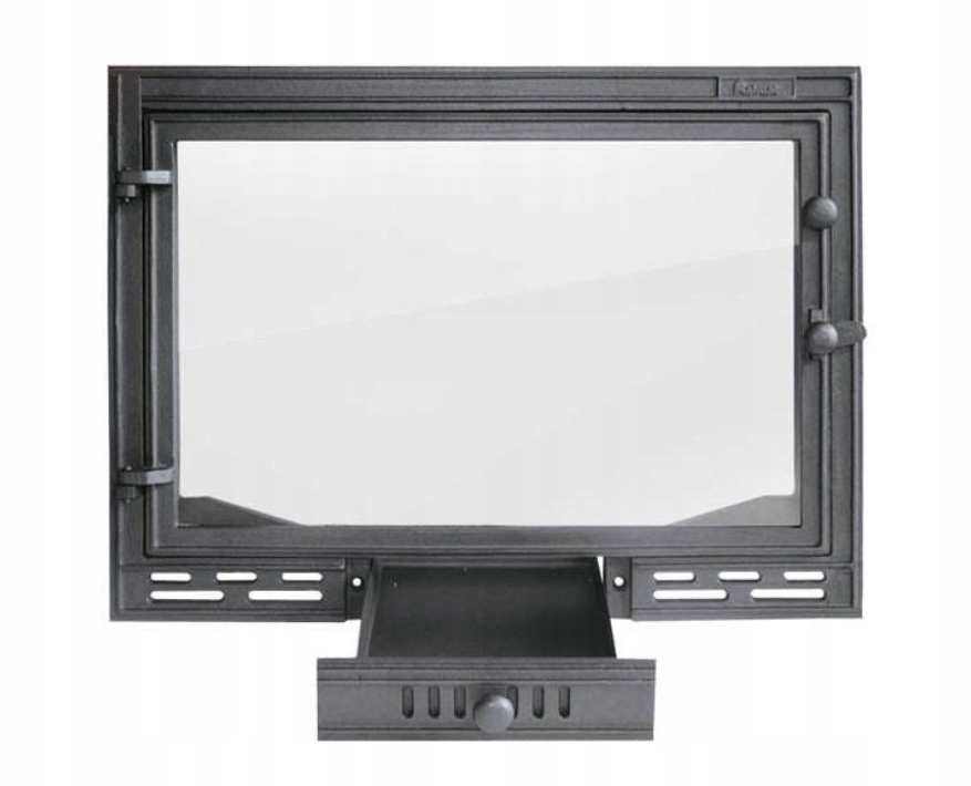 Litinová dvířka 69x51 pro krbová kamna Polské