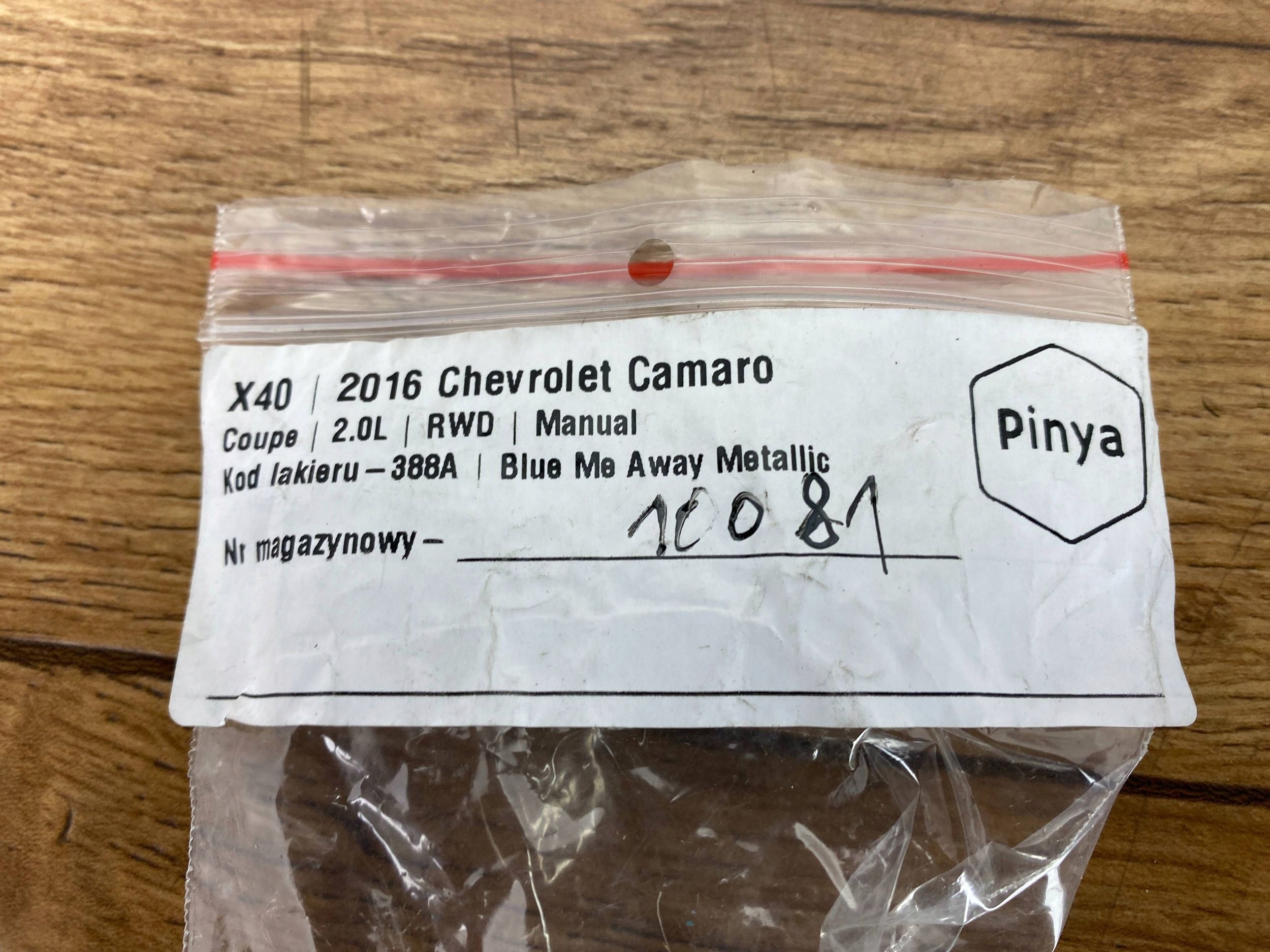 Sensor zderzeniowy (airbag) Chevrolet Camaro 2016+