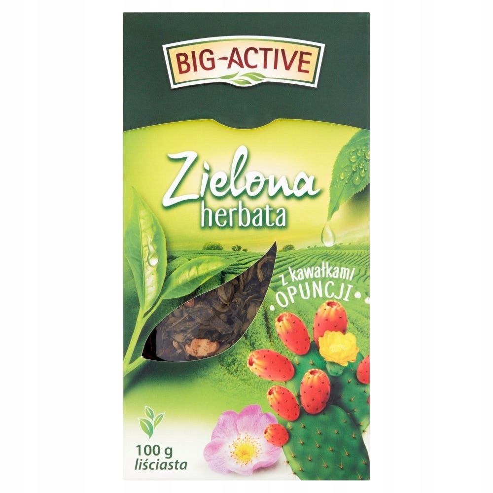 6 x Big-Active Čaj s kousky opuncie 100 g