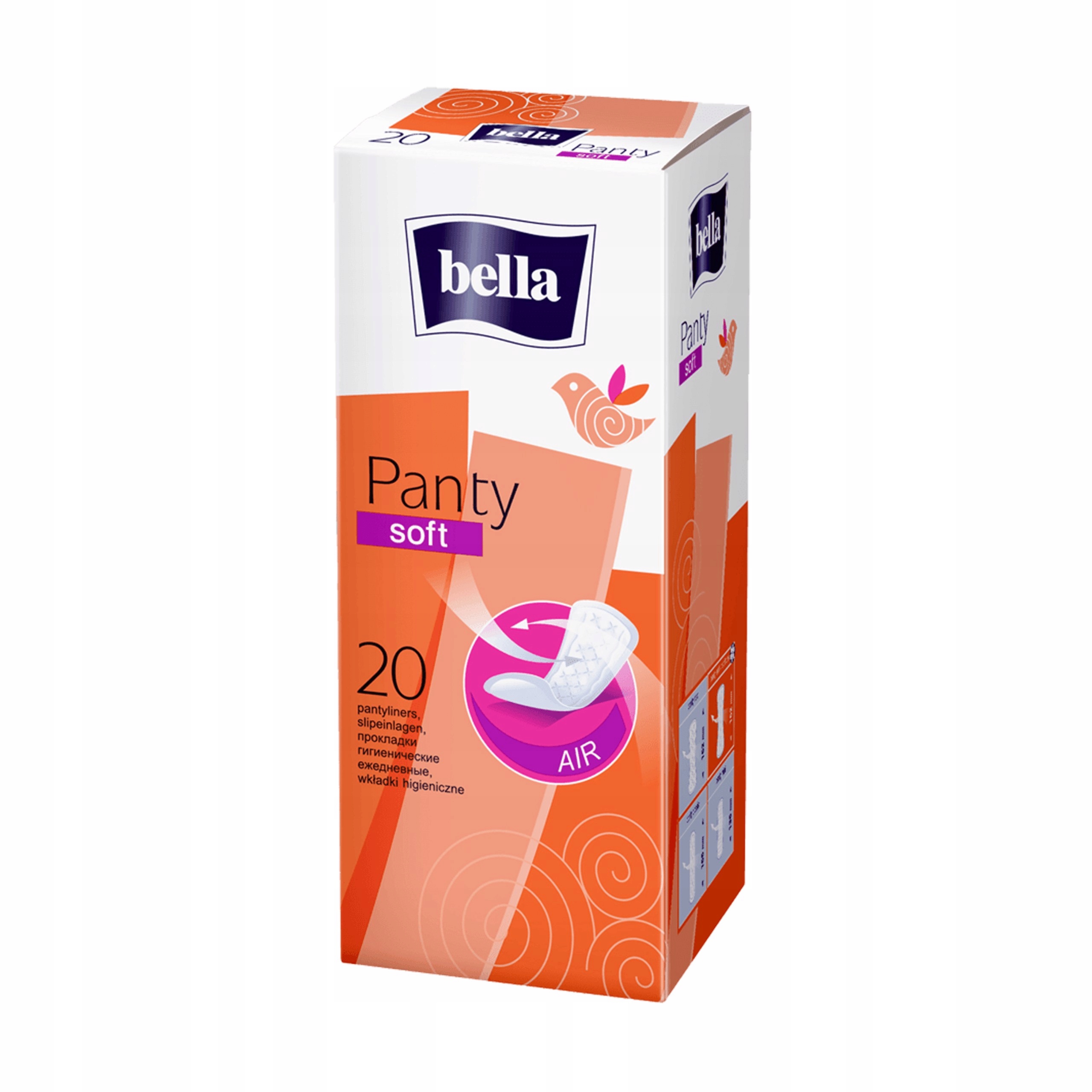 

Bella wkładki Panty Soft 20 sztuk