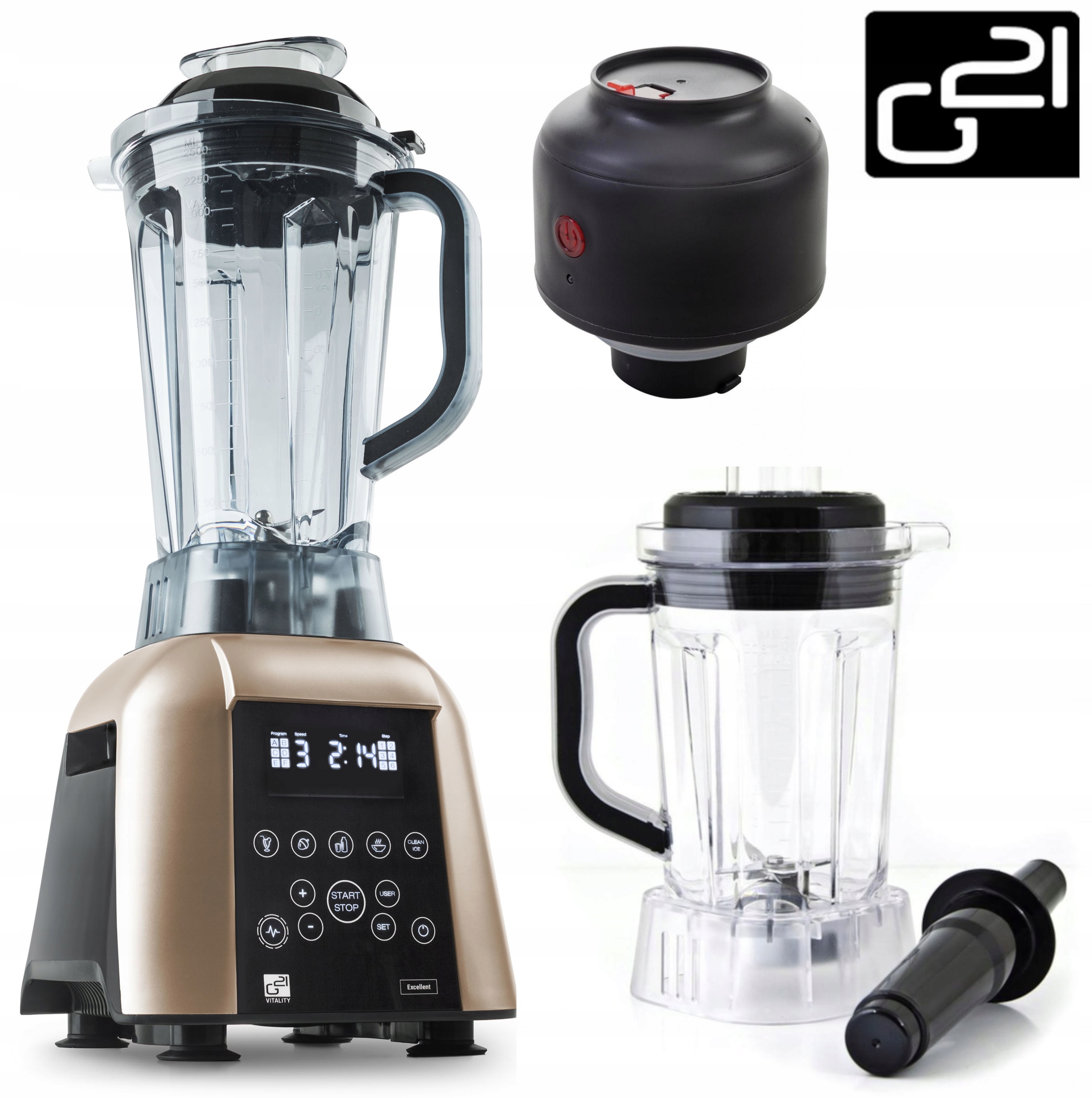 BLENDER G21 EXCELLENT CAPPUCCINO+ADAPTER+KIELICH