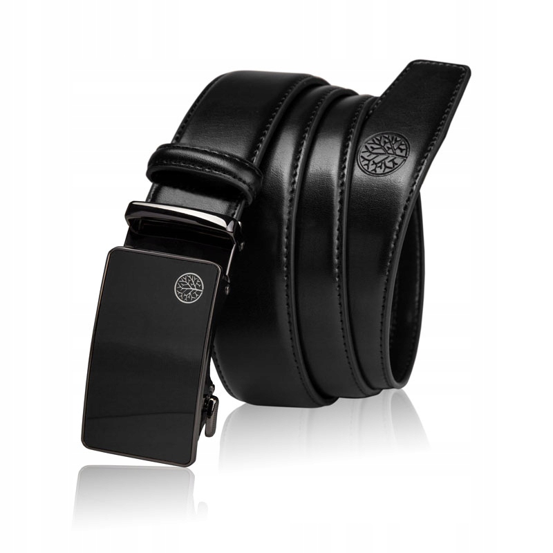 Betlewski pasek skórzany męski do spodni na wyjścia duża Klamra