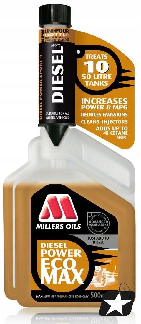 Millers Oils Diesel Power Eco Max 500ML