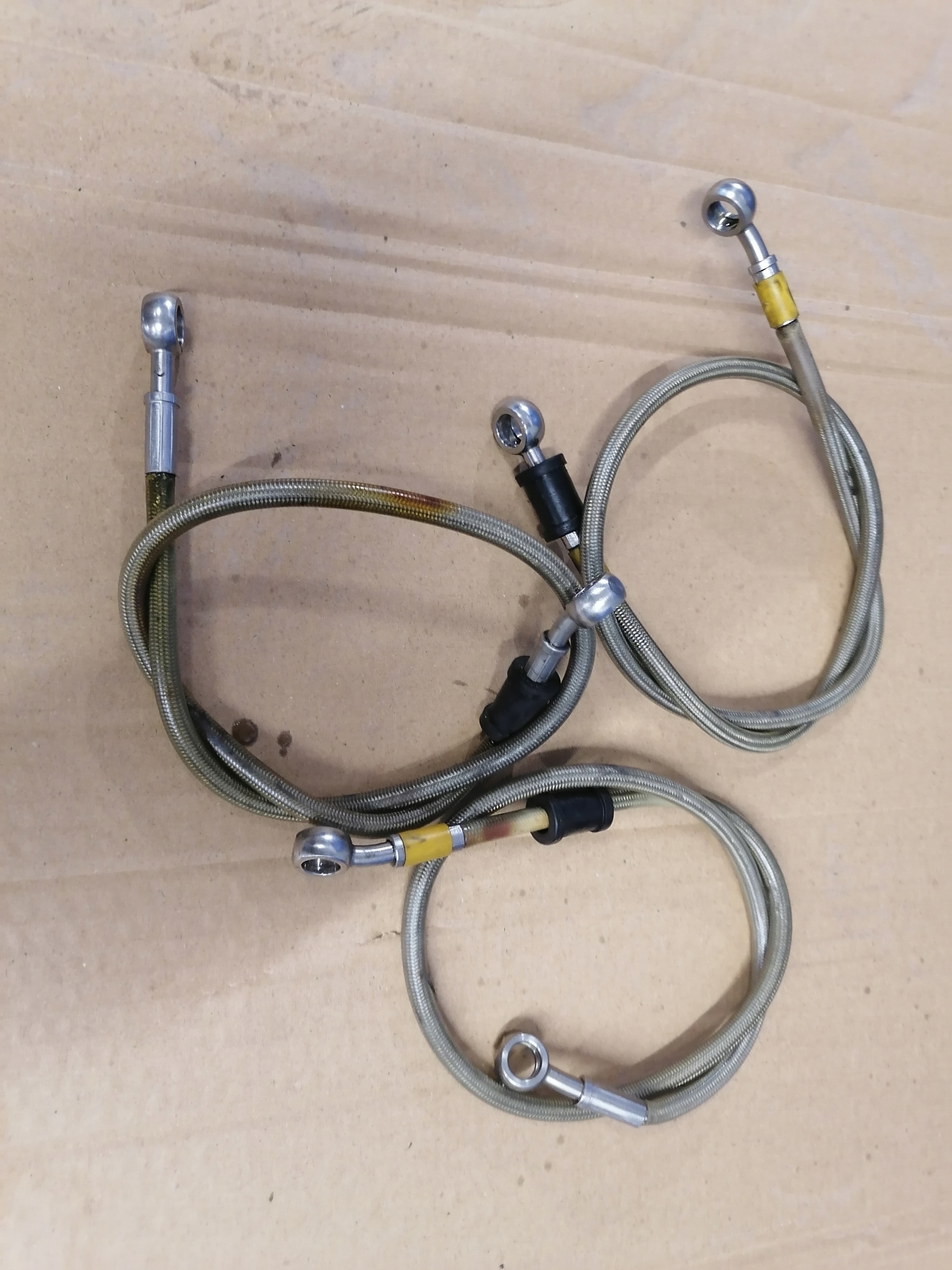 suzuki GSXR 1000 GSX R 1000 przewody hamulcowe