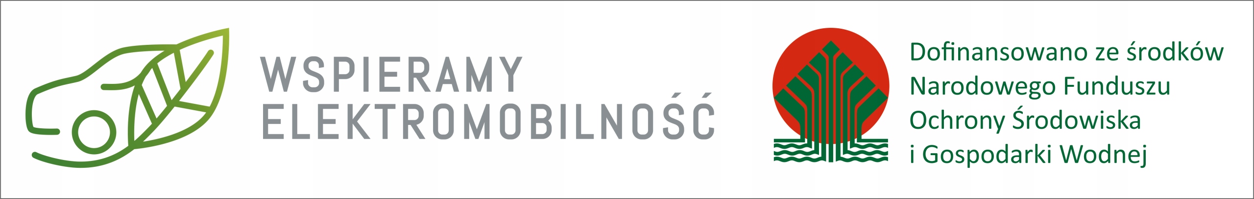 Naklejka MAGNETYCZNA samochód PROGRAM MÓJ ELEKTRYK Szerokość produktu 7 cm