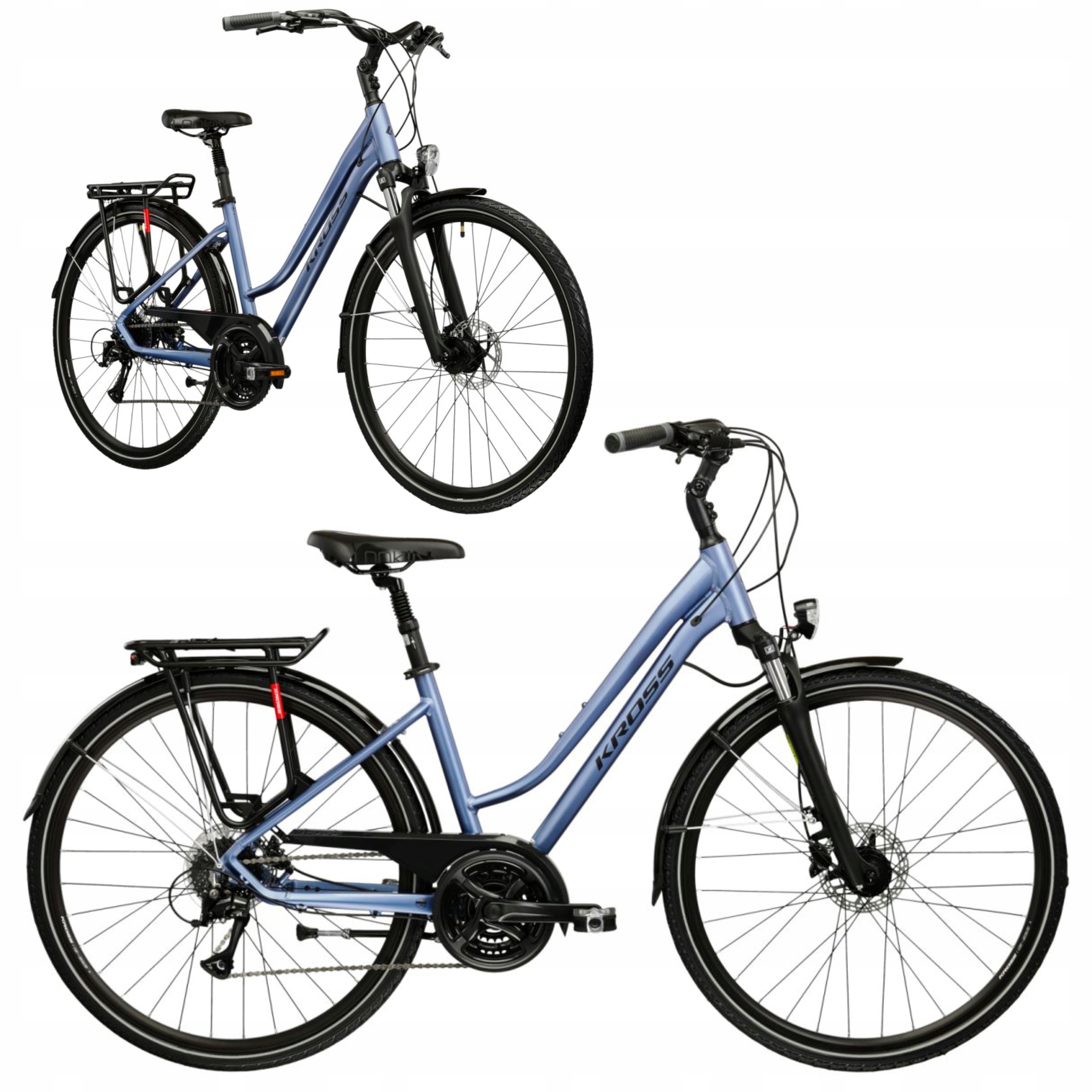 Rower Trekkingowy 28" Kross Trans 4.0 rama L 19" niebieski R25