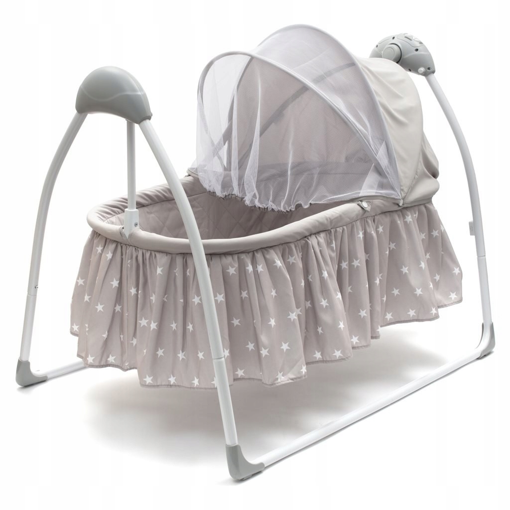 KOŁYSKA DLA DZIECI NEW BABY SWINGY Z MELODIAMI I TIMEREM