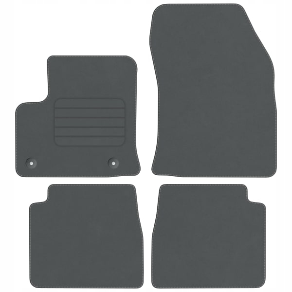 Citroen e-C4 2020- Koberečky velur Comfort Šedé