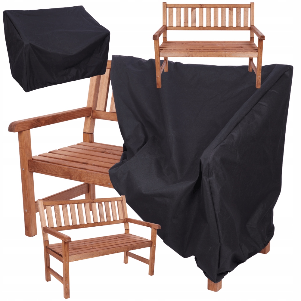 Drevená záhradná lavička s operadlom, dvojmiestna, Eko, Drevo