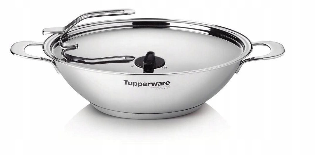 Tupperware Hrniec Wok Silver s priemerom 30 cm