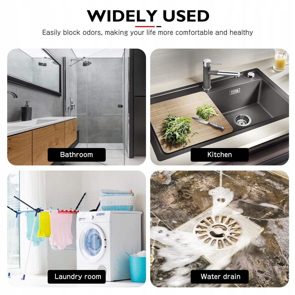 Korek odpływu podłogowego 3 szt Rodzaj inny