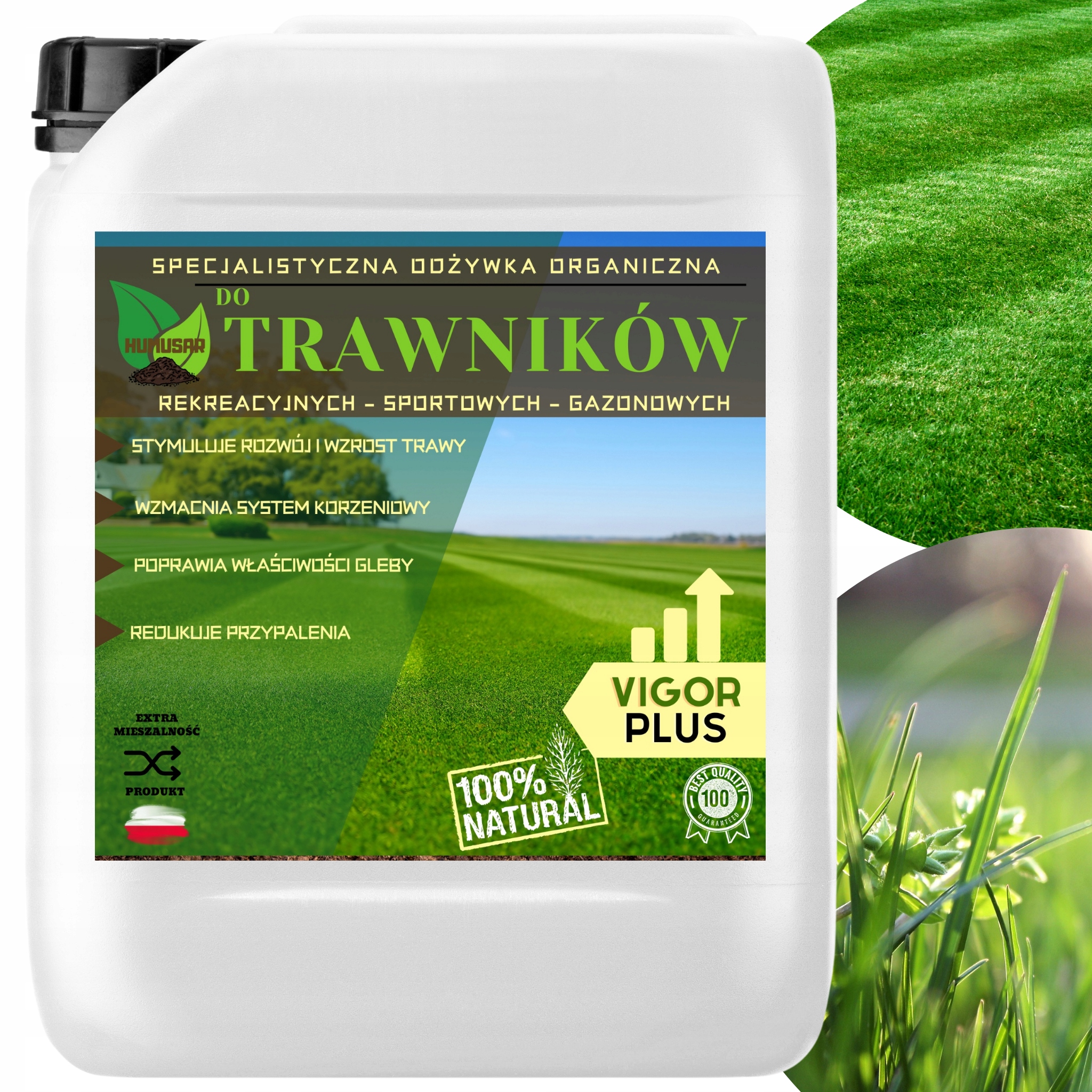 Organiczny Nawóz Do Trawnika Naturalny Humus Do Trawnika Ekologiczny Bio