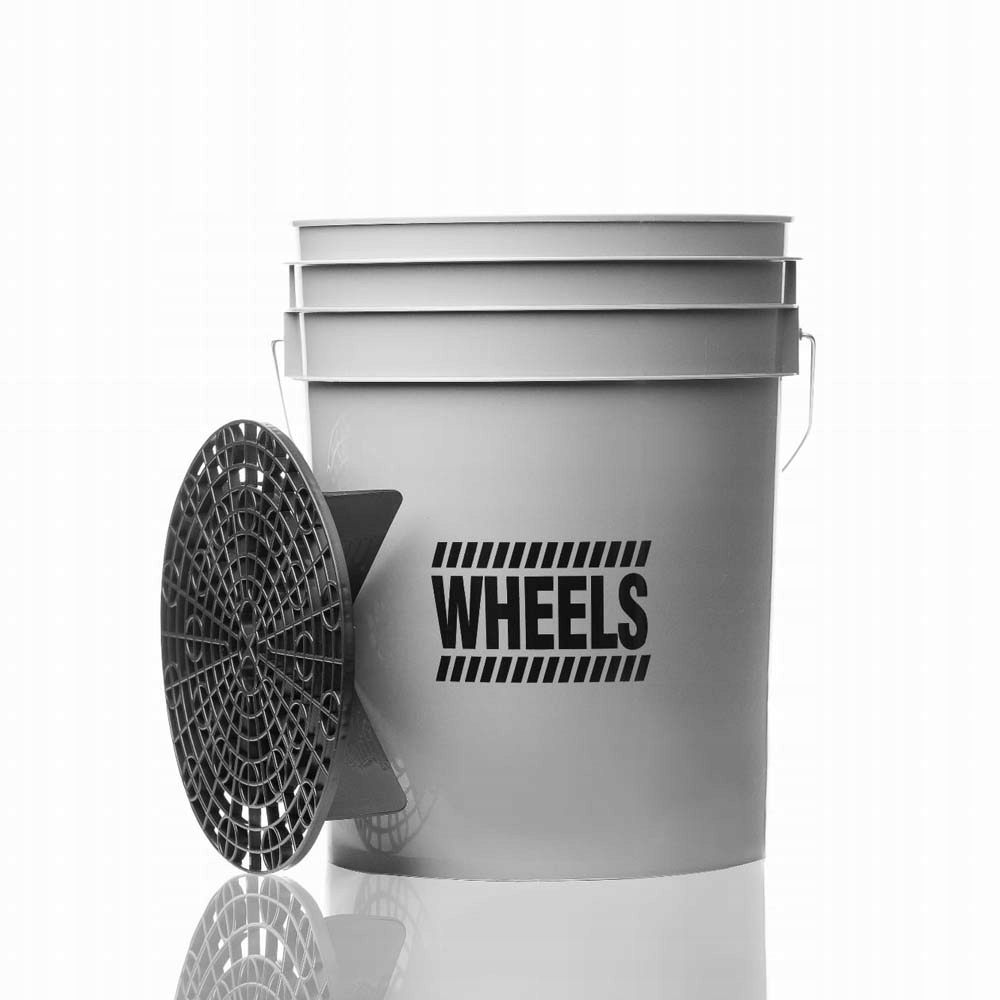 Work Stuff Detailing Bucket Grey Wheels + Separator