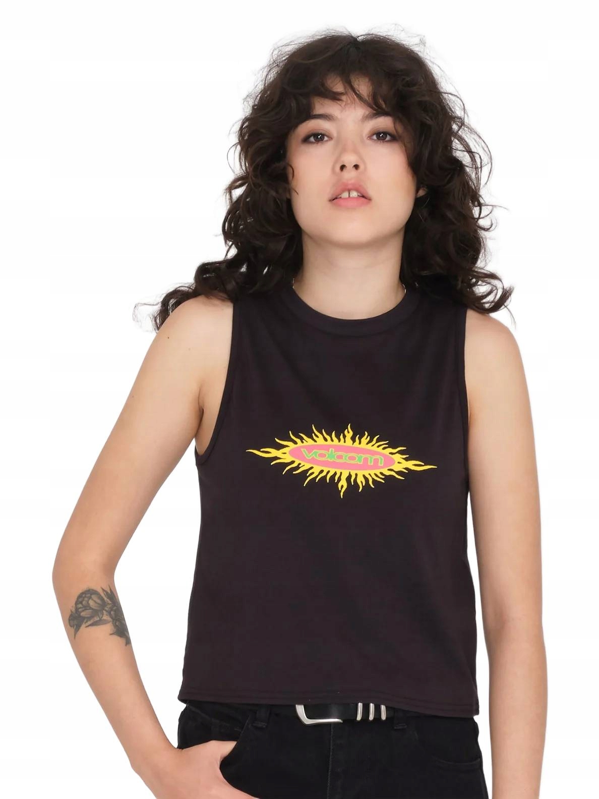 Tričko Volcom Nusun Black Xs