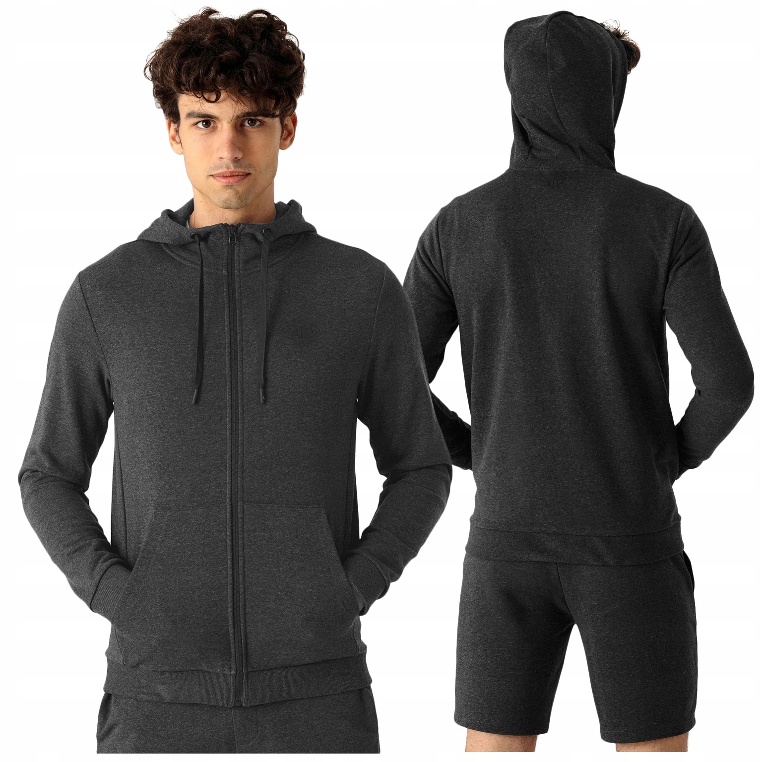 

Bluza męska 4F Rozpinana z Kapturem BLM353 M