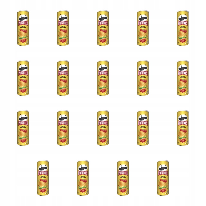 Pringles Clasic Paptyka 165g X19