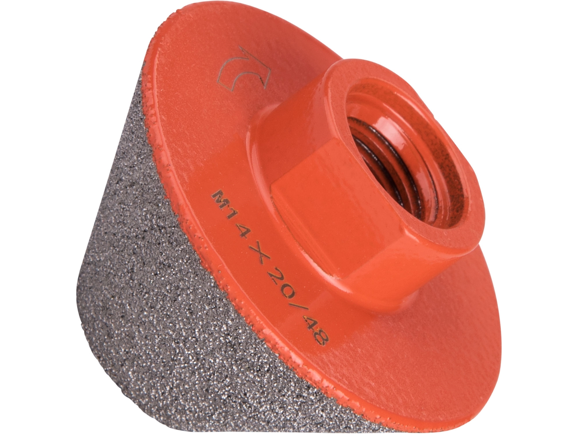 STOŻEK DIAMENTOWY ŚCIĘTY FREZ DO GRESU 20-48 mm M14 8801853 extol