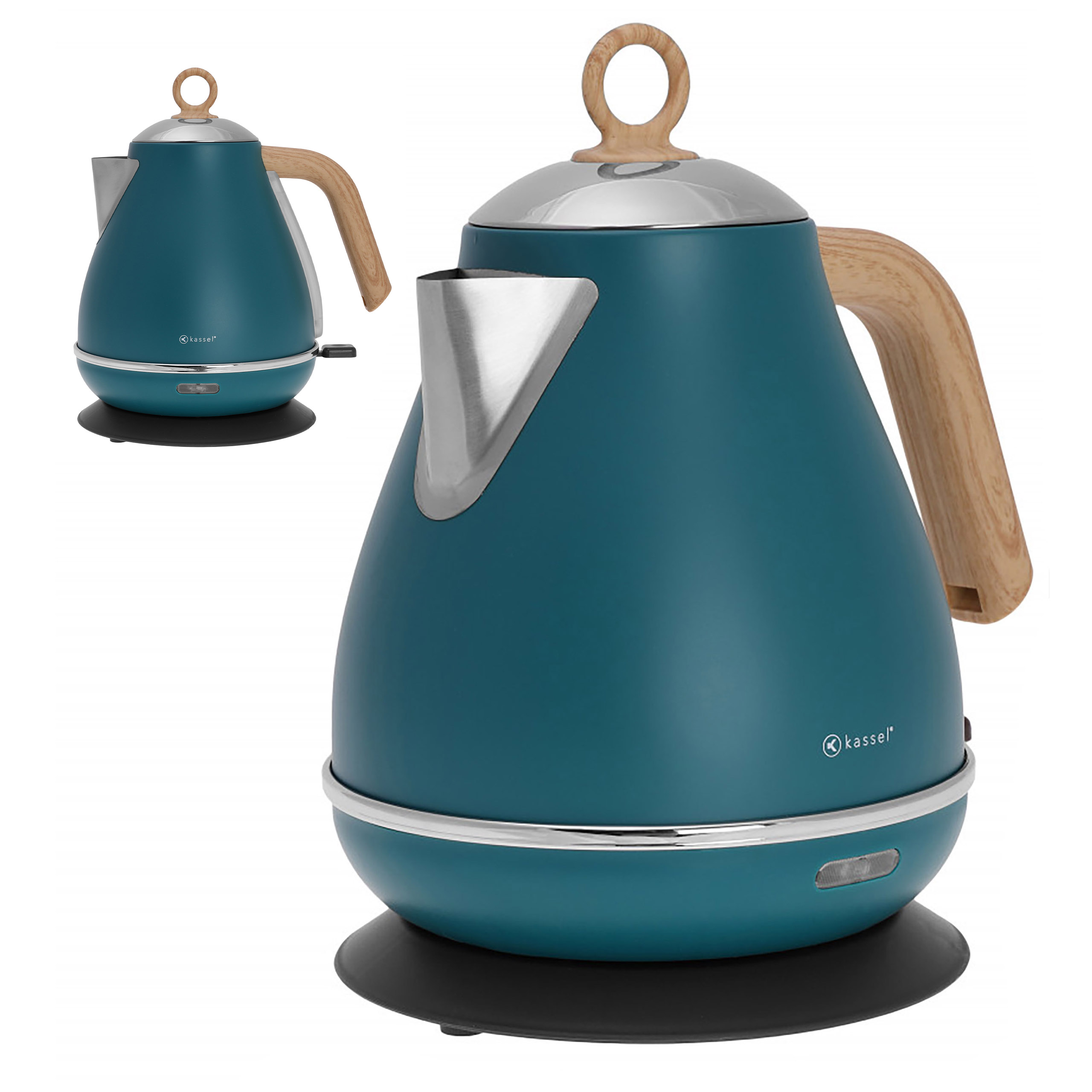 Czajnik elektryczny 1,7 l 2200 W turkusowy solidny