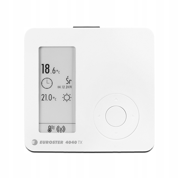 Euroster Bezdrôtový Regulátor 4040TXRX, Biely