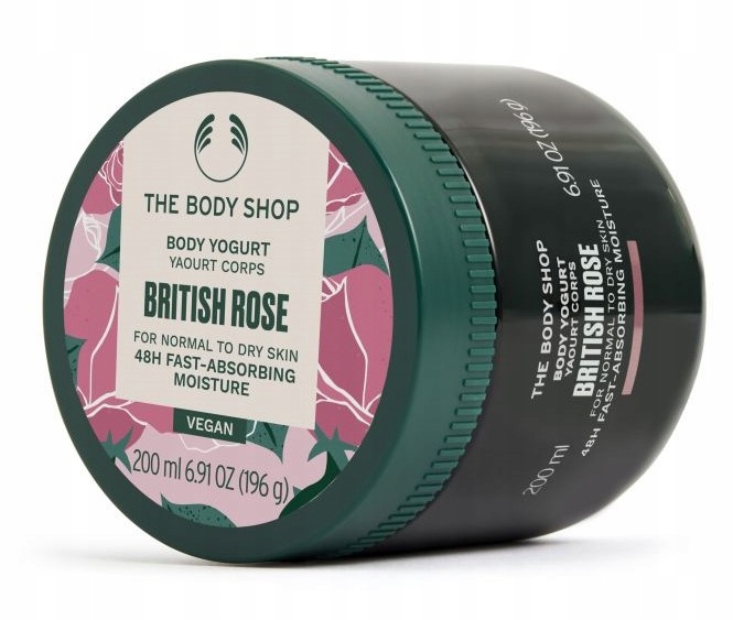 The Body Shop British Rose Body Yogurt Jogurt do ciała Balsam Róża