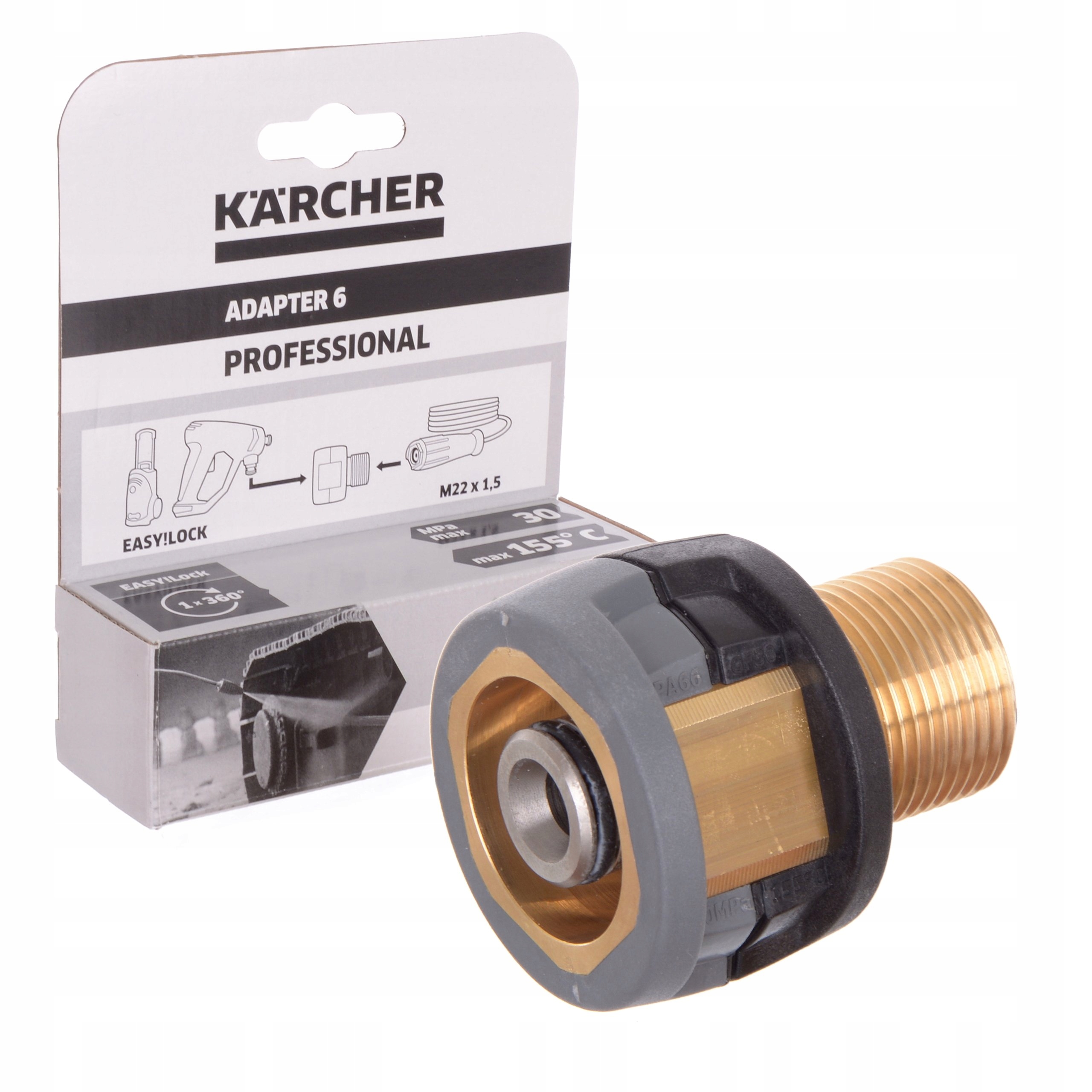 

Adapter 6 Easy Lock Force Karcher Hd Hds M22 TR22I