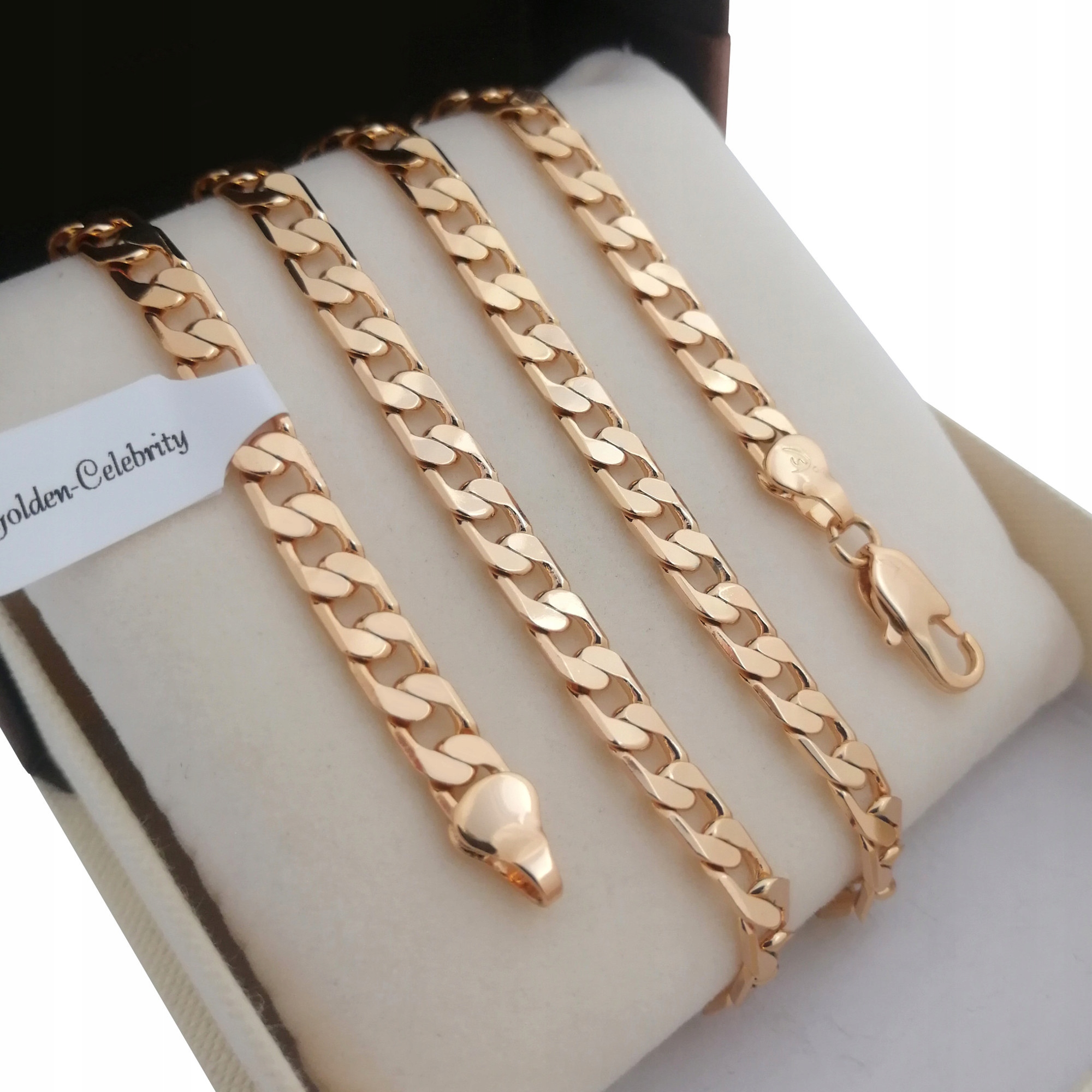 

Złoty Łańcuszek Pancerka 18K Gwarancja 60CM 5,5MM