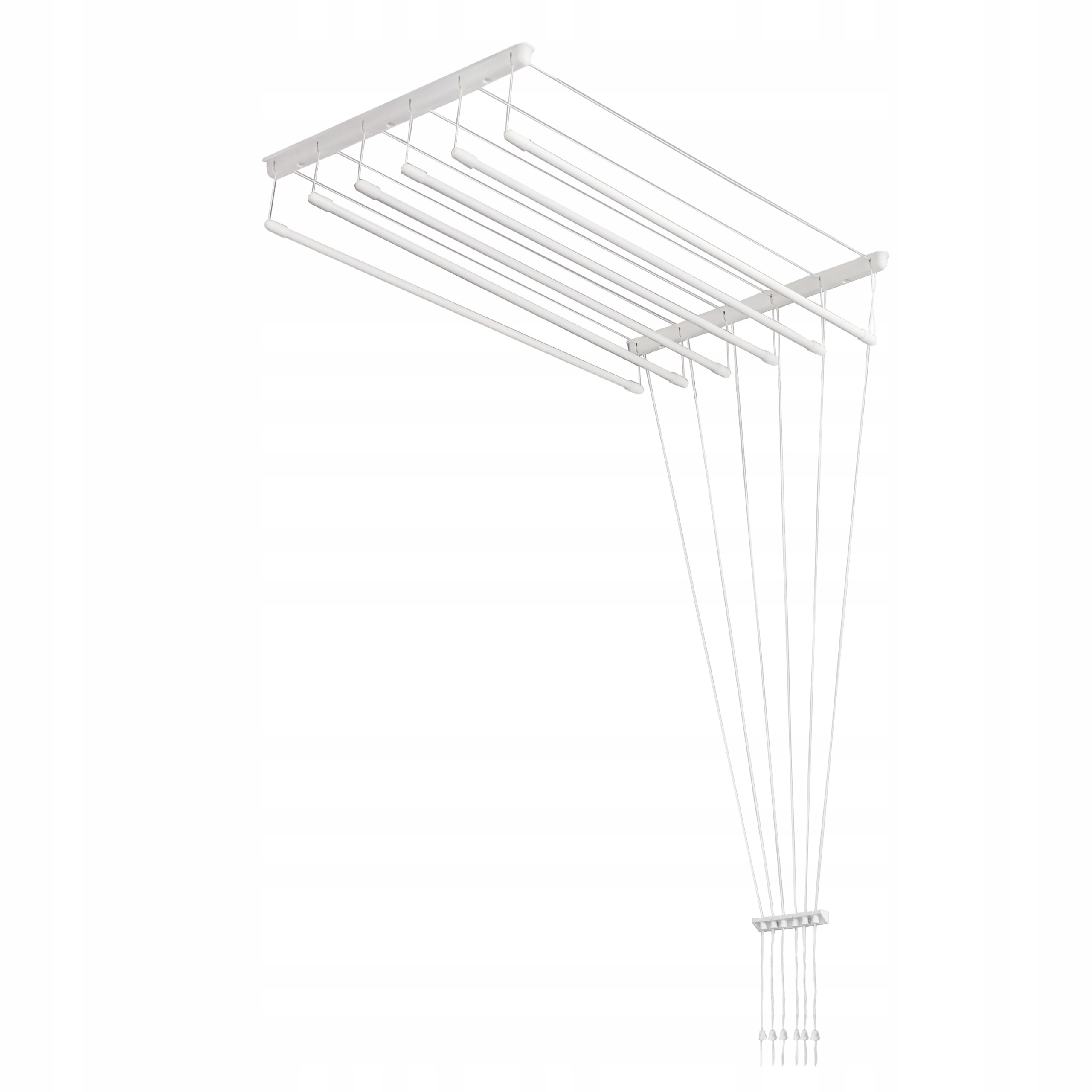 Suszarka Sufitowa Łazienkowa Na Pranie Bieliznę 6 Prętów 180 CM Wytrzymała
