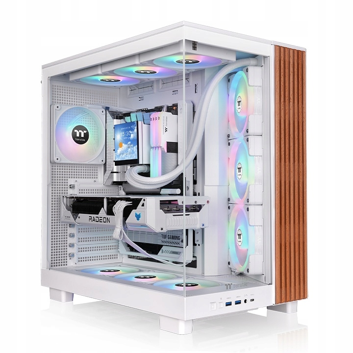 Počítačová Skriňa Thermaltake View 380 XL Ws Argb Midi Tower biely