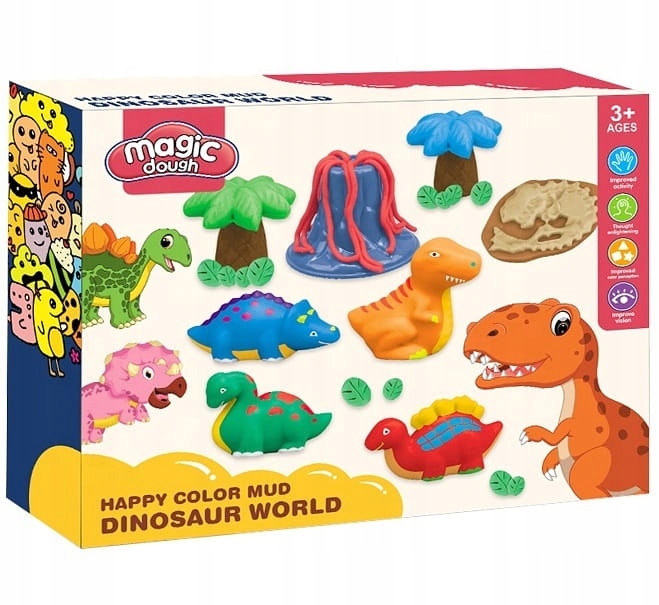 

Masa Plastyczna Ciastolina Dinozaury Akcesoria