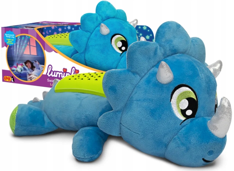 

Luminki Maskotka Plusz Świecący Projektor Dinozaur