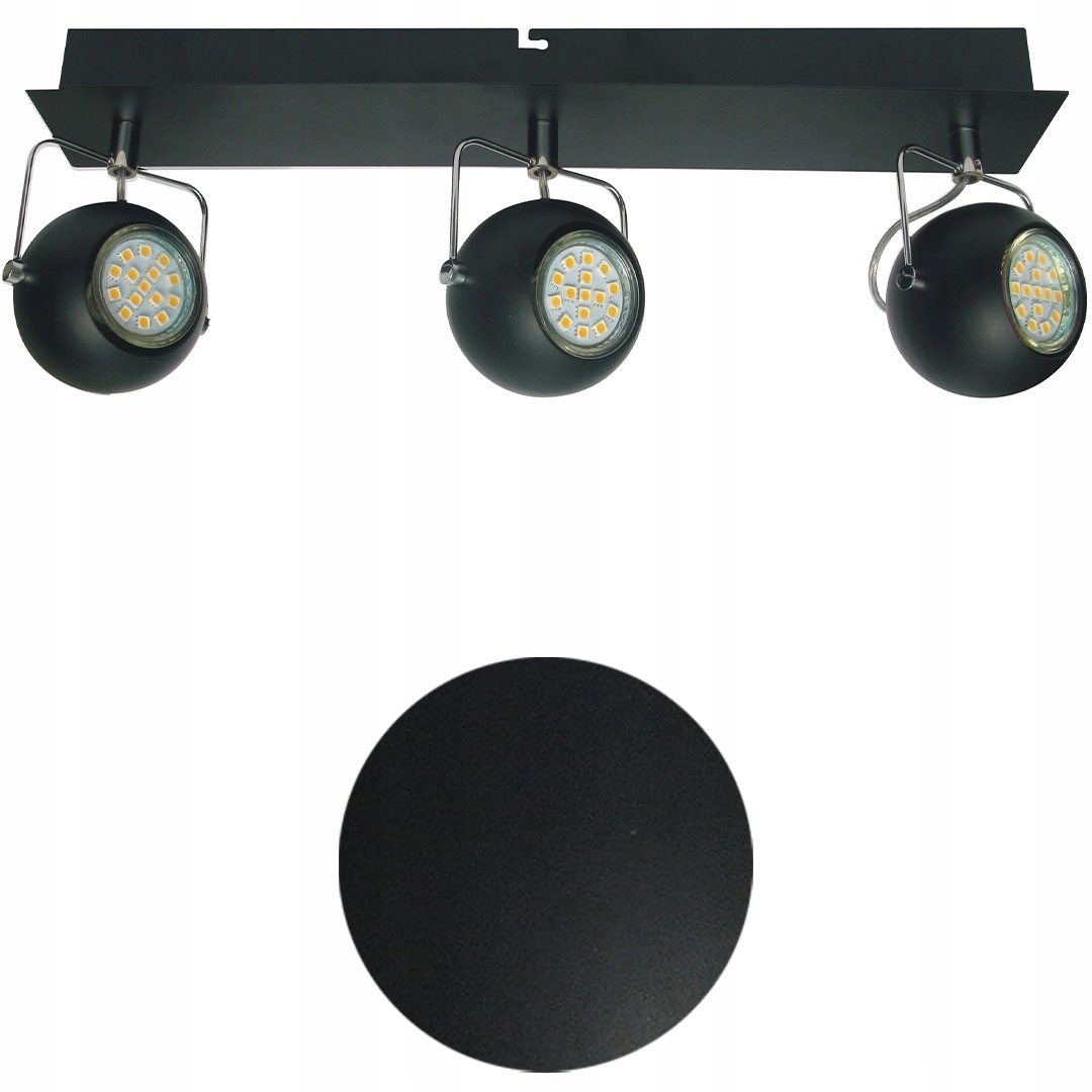 Exkluzivní Led Stropní Lampa Lišta 3 x 3W GU10