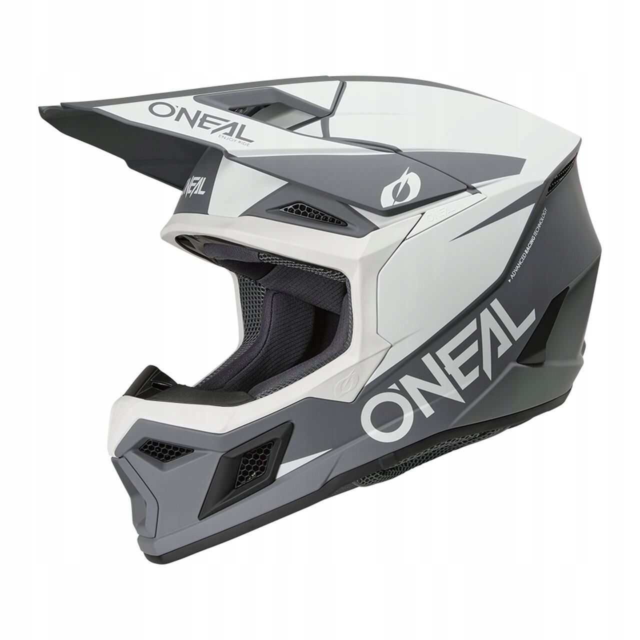 Helma O'Neal 3SRS Solid white/black matt Xs