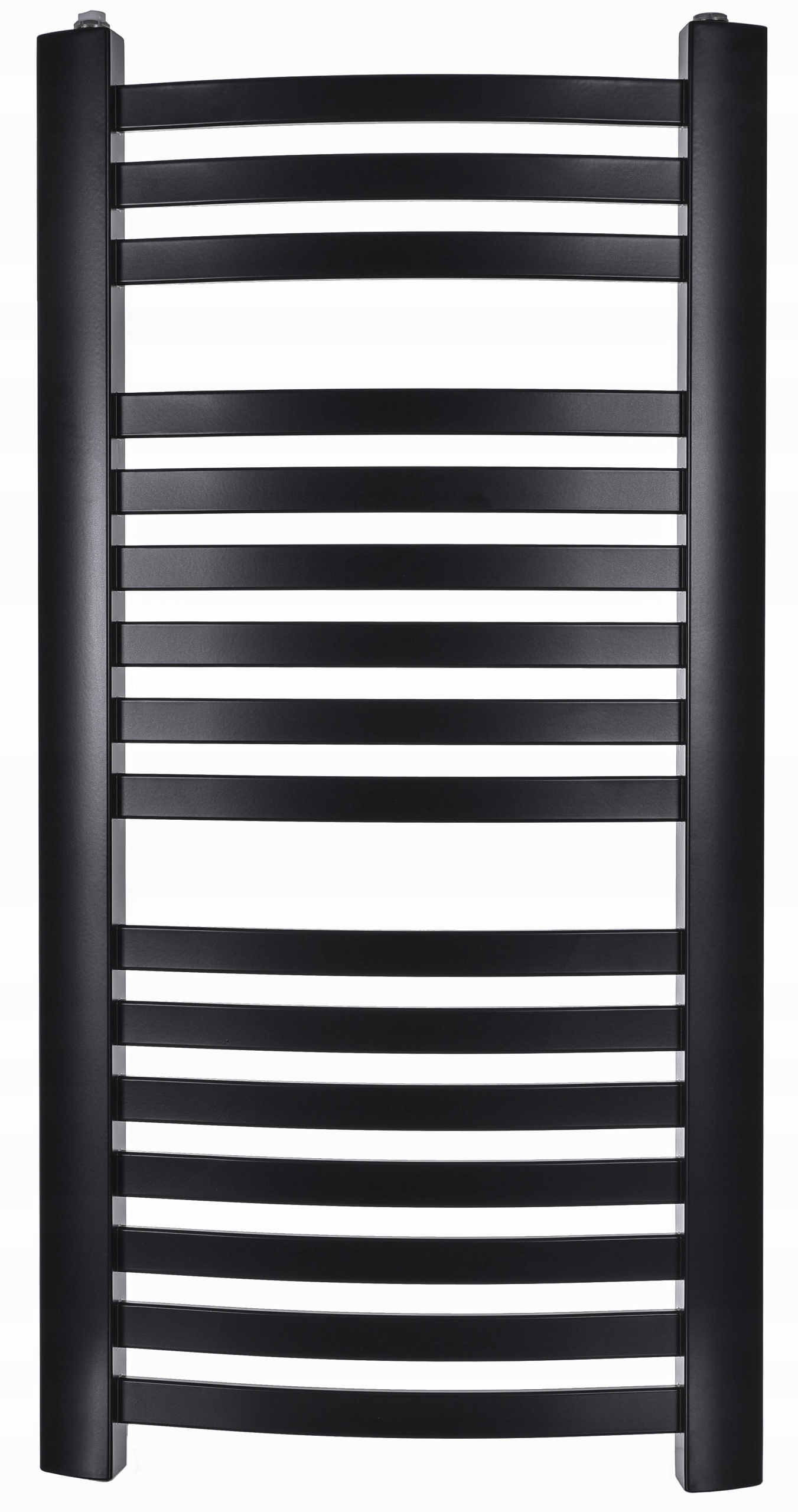 Kúpeľňový Ohrievač Rebrík Čierny 40 cm Caro 100x40 Poľský Výrobca