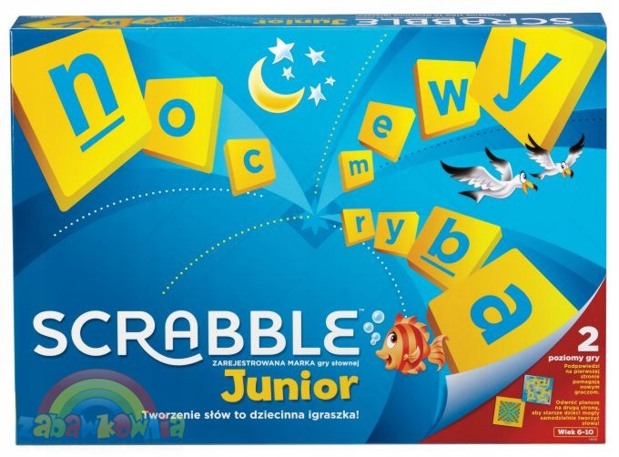 Gra Mattel Scrabble Junior Y9735 PUD6