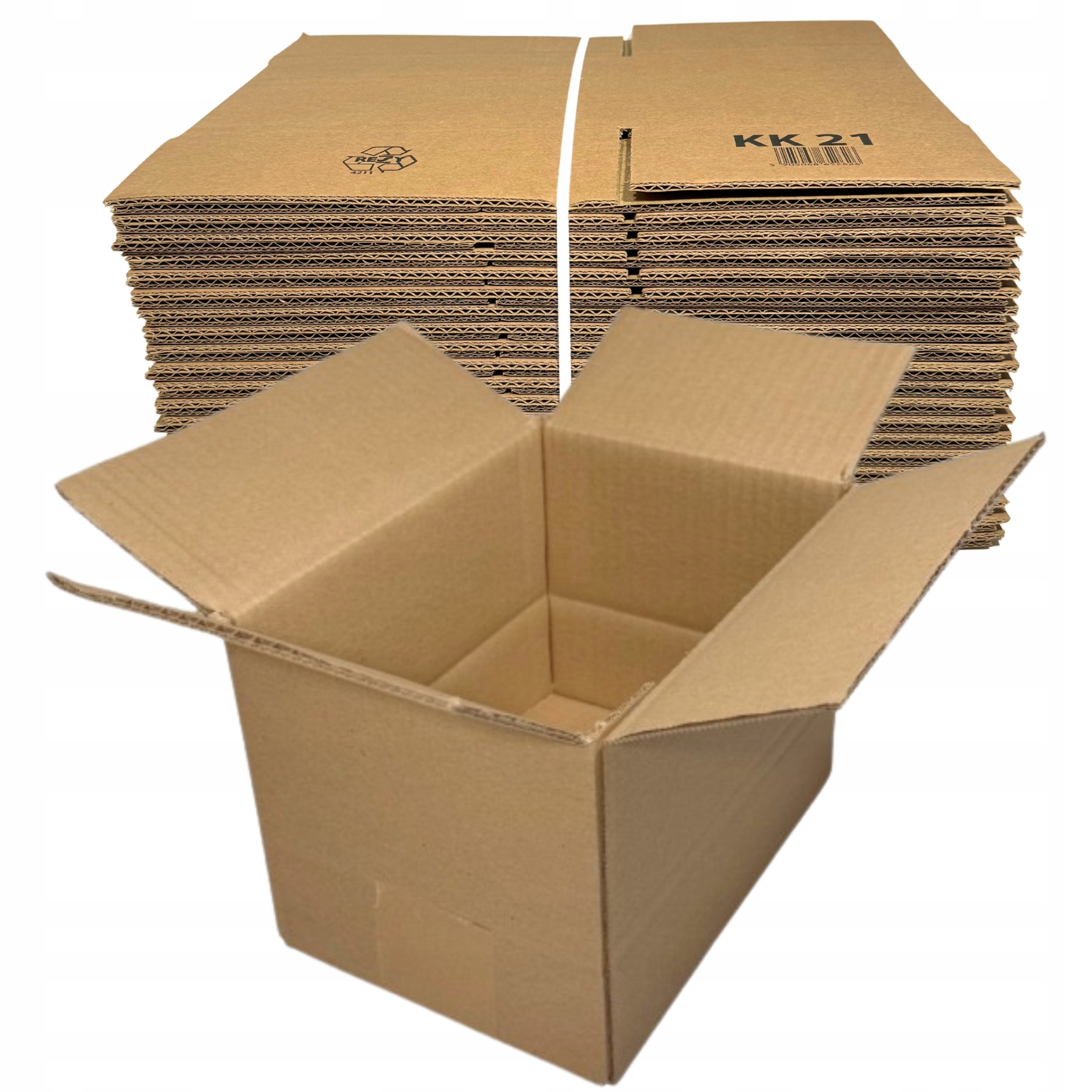 Karton klapowy 200x150x150 mocny 5W 5-warstwowy KK21 100szt