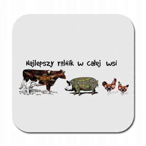 

Podkładka korek najlepszy rolnik w całej wsi
