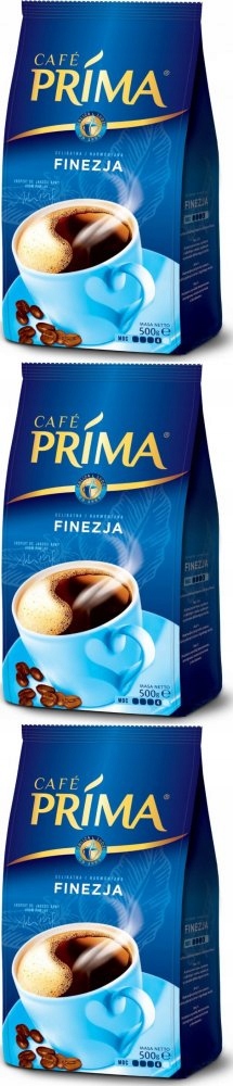 Kawa mielona Prima Finezja 500g x3