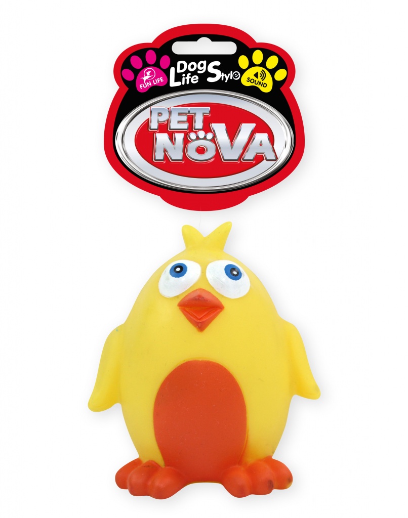 

Dog Life Kurczak z bajki 10cm, żółty