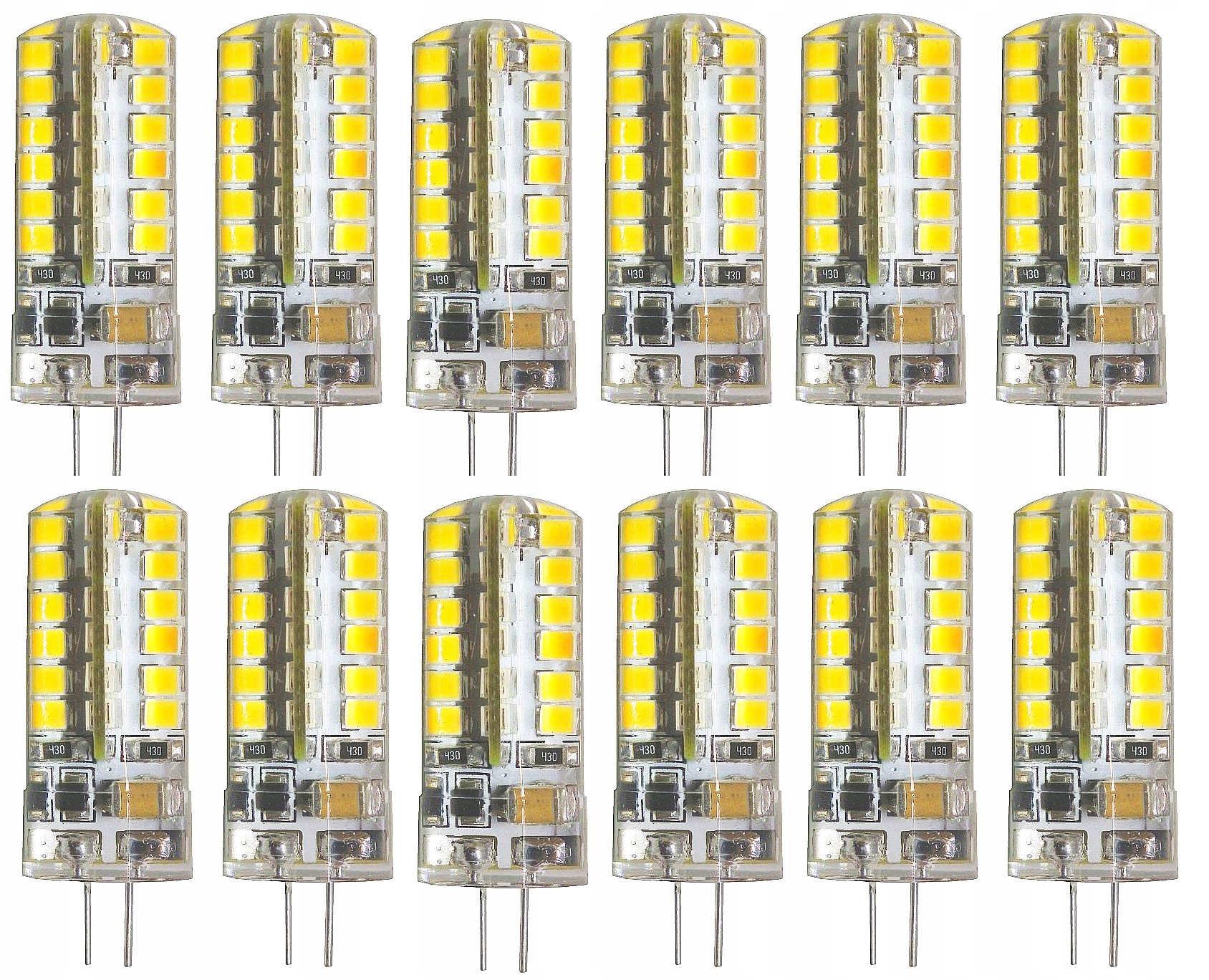ŻARÓWKA LED G4 5W 230V silikon 48led ZESTAW 4szt Rodzaj LED