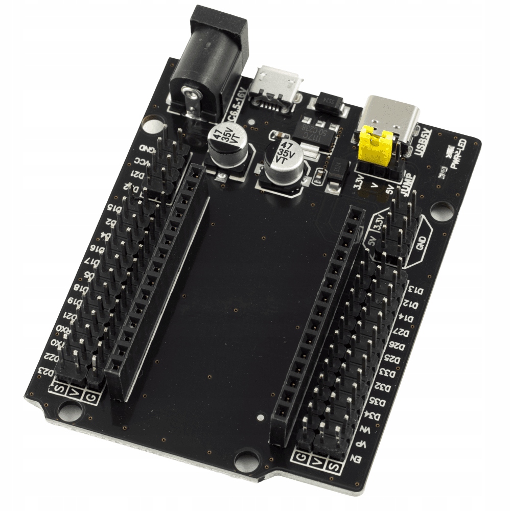 Adapter 30-pin do płytek ESP32 DC USB-C Micro do prototypów EAN (GTIN) 5904501664813