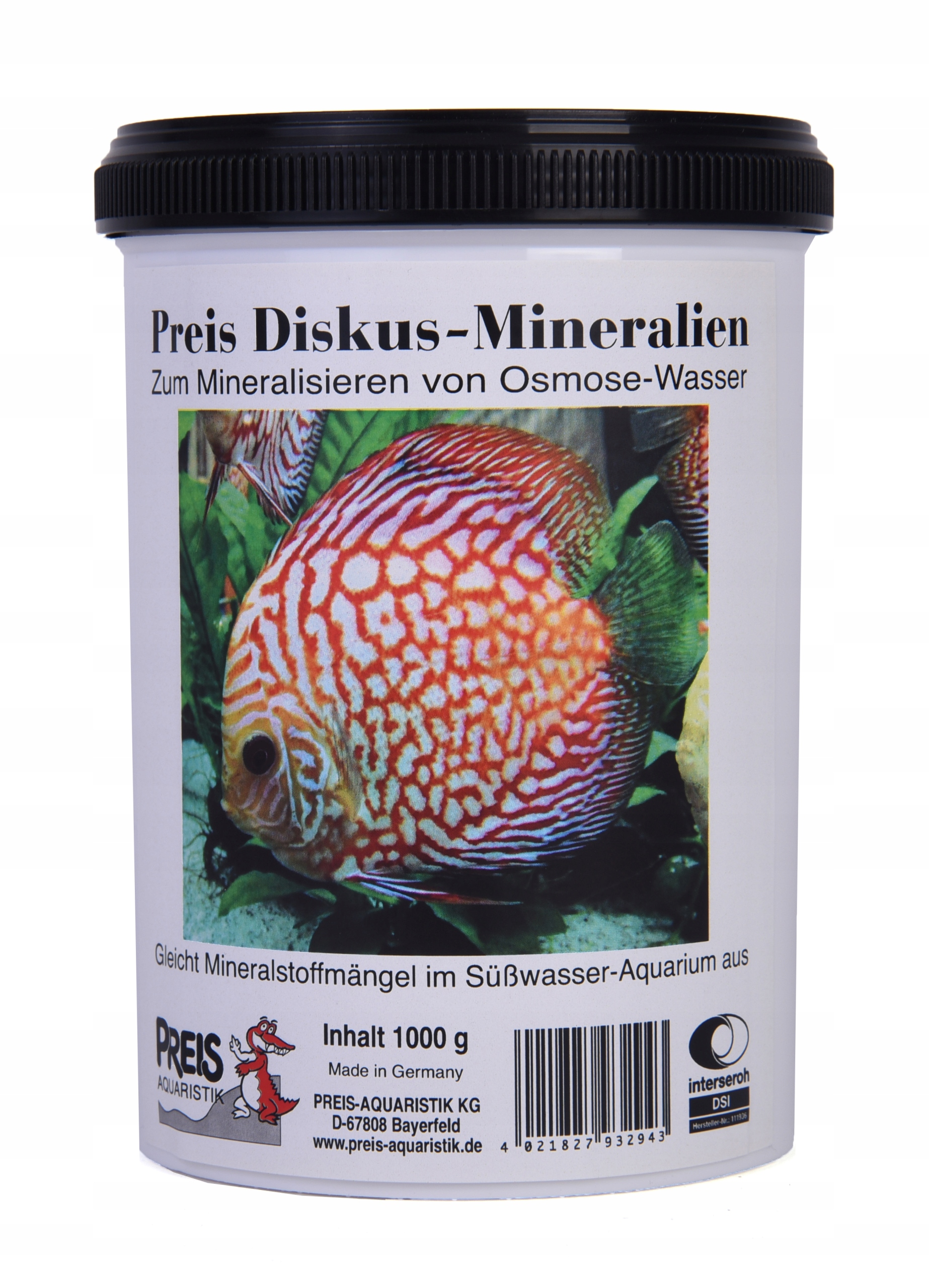 Minerály Pro Diskovce Paletky Do Akvária Přípravek Na Vodu Ro 1000 G