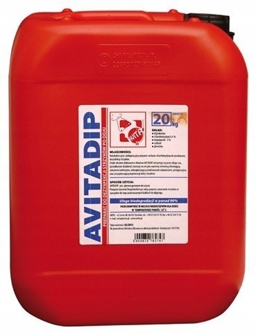 Avitadip 20 litrów Stan opakowania oryginalne